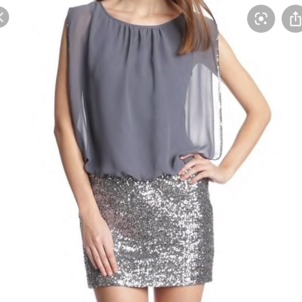 Aidan Mattox sequin dress - Picture 1 of 8